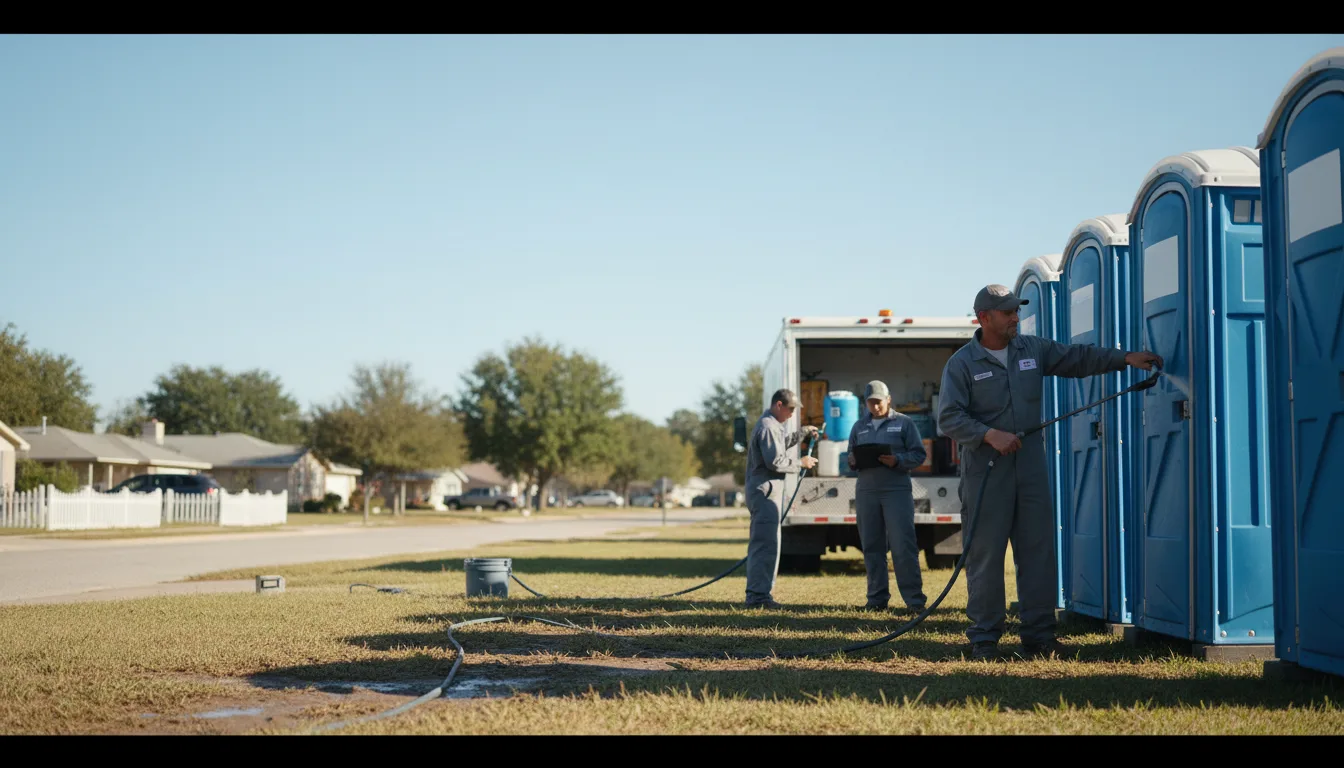 Long-Term Portable Toilet Rental in Saint Onge, SD near me